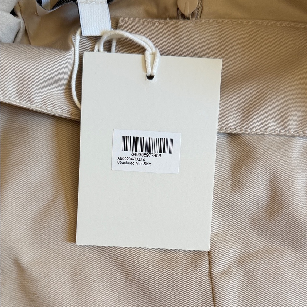 NWT KHY Cream Mini Skirt - Picture 8 of 10